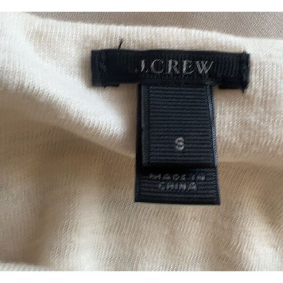 J.Crew Sequin Stripe Shirt Size S Black White - Picture 5 of 9